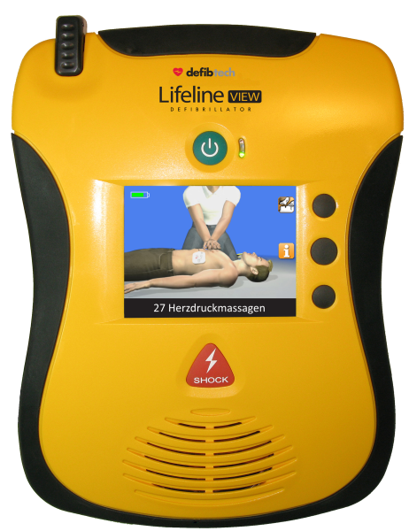 Lifeline View AED Defibrillator DDU 2000 - Halbautomatischer AED